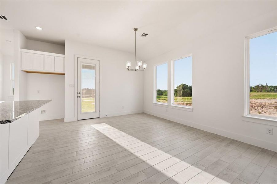 Spacious, unfurnished interior of a new home in Saddleback Estates, Boyd (Image 21). Spacious, unfurnished interior of a new home in Saddleback Estates, Boyd (Image 21).
