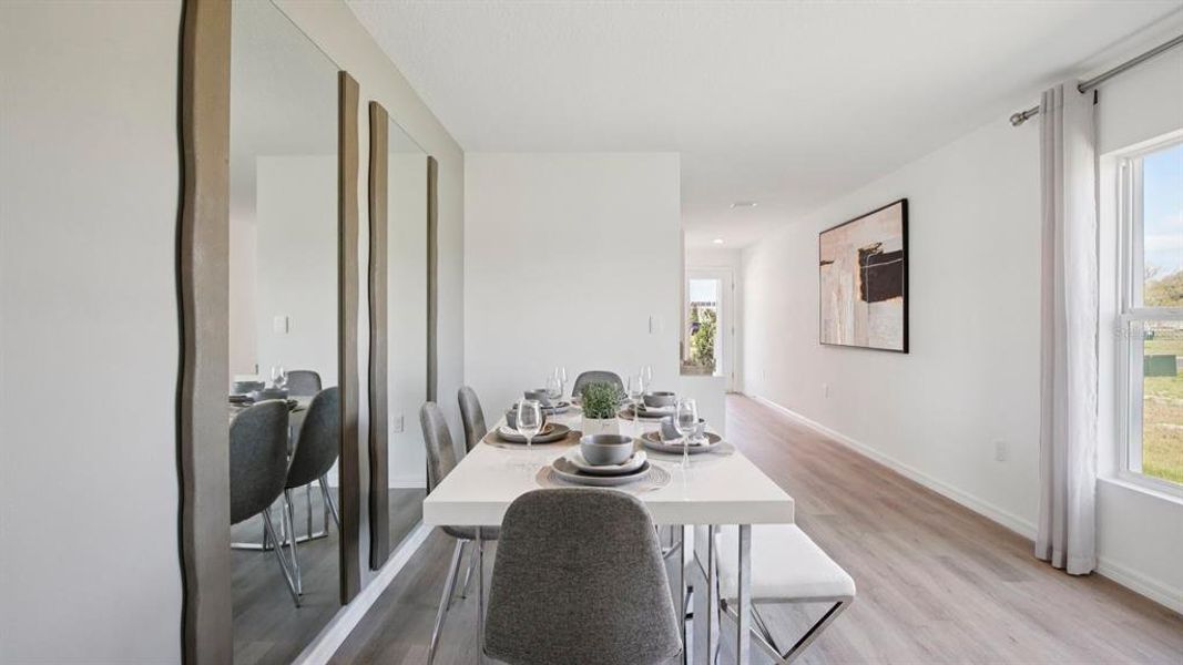 Furnished interior view inside a new home in Archer at Two Rivers, Zephyrhills (Image 29).