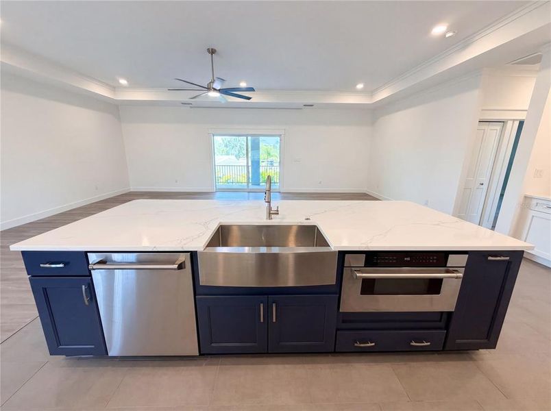 Close-up of interior finishes inside a home in , Dunedin (Image 10).