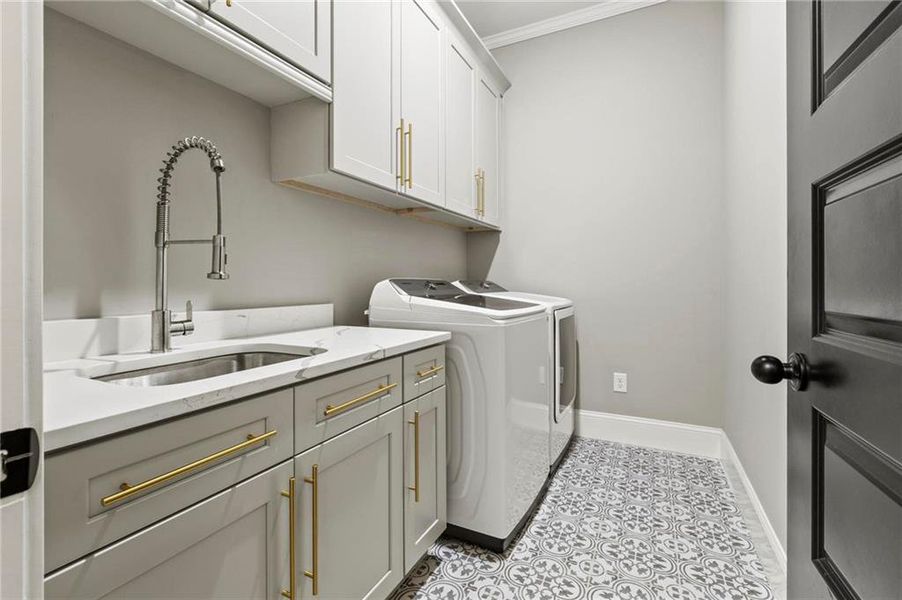 Furnished interior view inside a new home in Whitehall, Smyrna (Image 11).