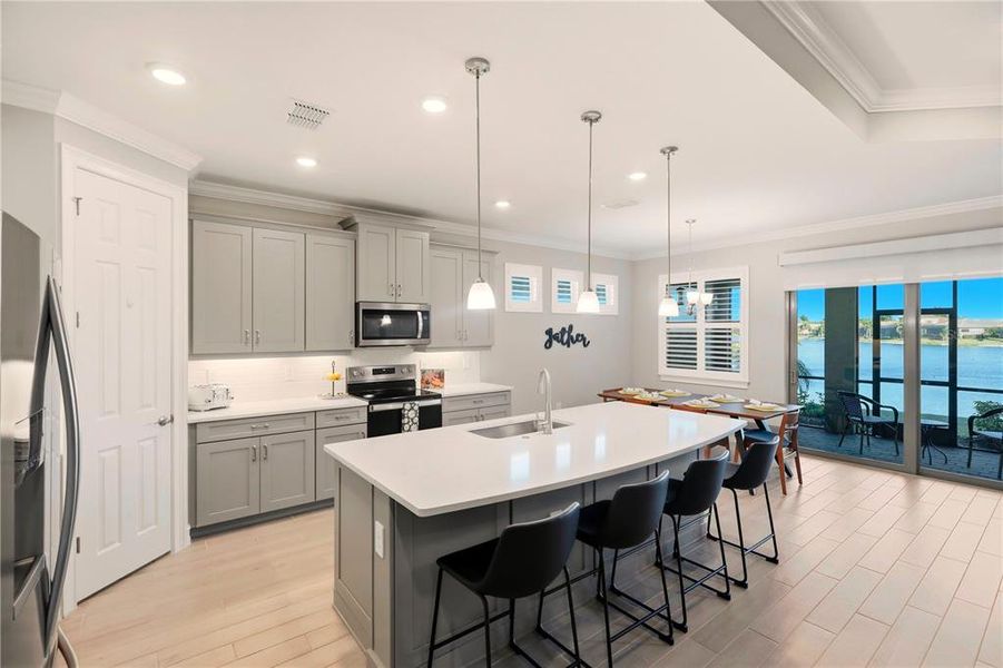 Furnished interior view inside a new home in , Nokomis (Image 43). Furnished interior view inside a new home in , Nokomis (Image 43).