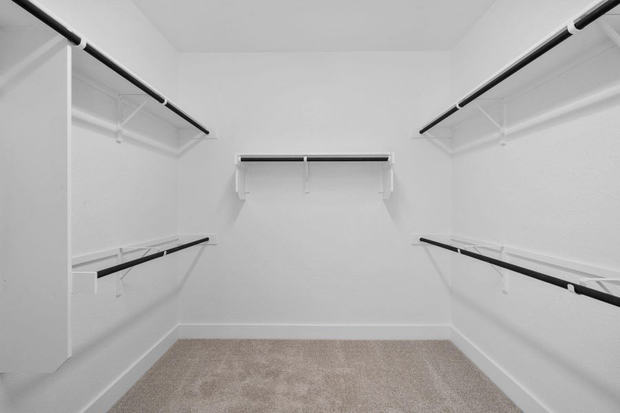 Walk-in closet in Primary Bedroom
