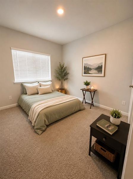 Virtually Staged 2nd bedroom first floor