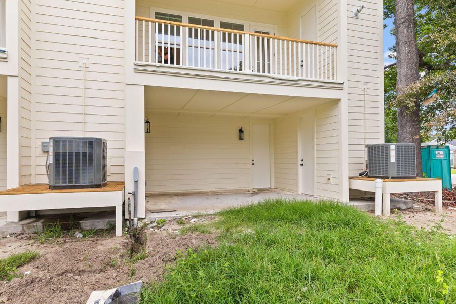 Exterior details and patio area of a home in , Mount Pleasant (Image 21).