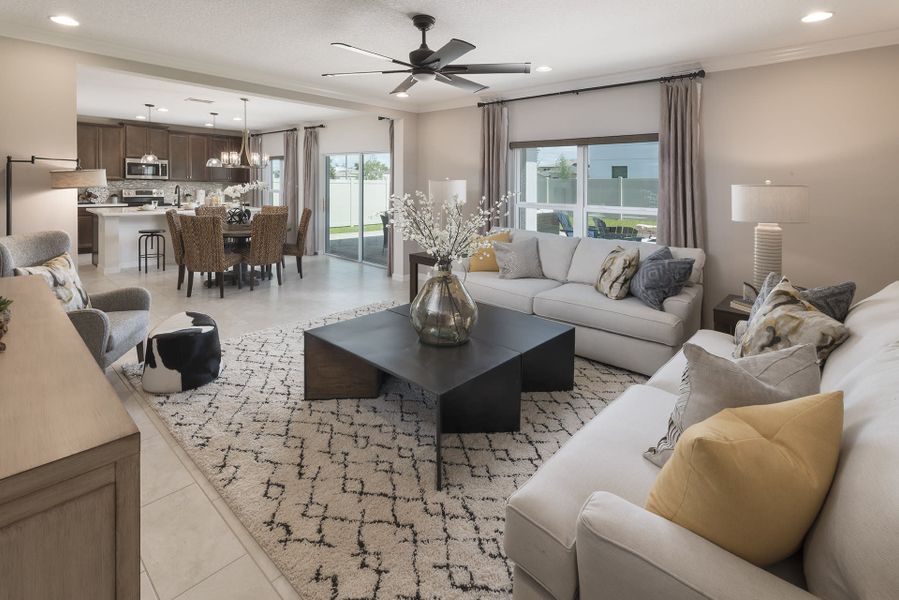 Open-Concept Spaces | Newcastle | New Homes in Florida | Landseas Homes