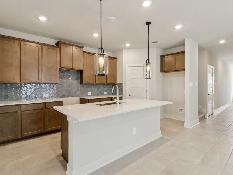 Furnished interior view inside a new home in Lark Canyon, New Braunfels (Image 6).
