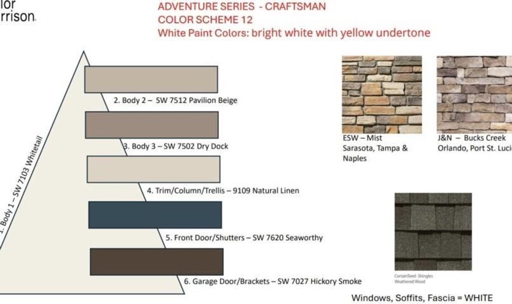 Exterior Selections. Exterior Selections.