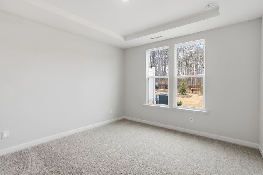 Spacious, unfurnished interior of a new home in Ovation at Sweetbrier, Durham (Image 19). Spacious, unfurnished interior of a new home in Ovation at Sweetbrier, Durham (Image 19).