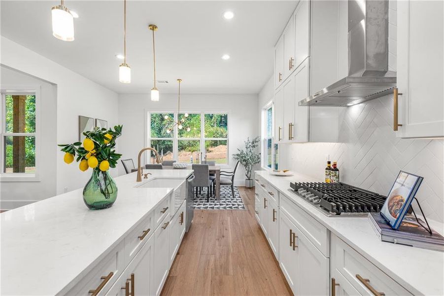 Furnished interior view inside a new home in , Alpharetta (Image 27). Furnished interior view inside a new home in , Alpharetta (Image 27).