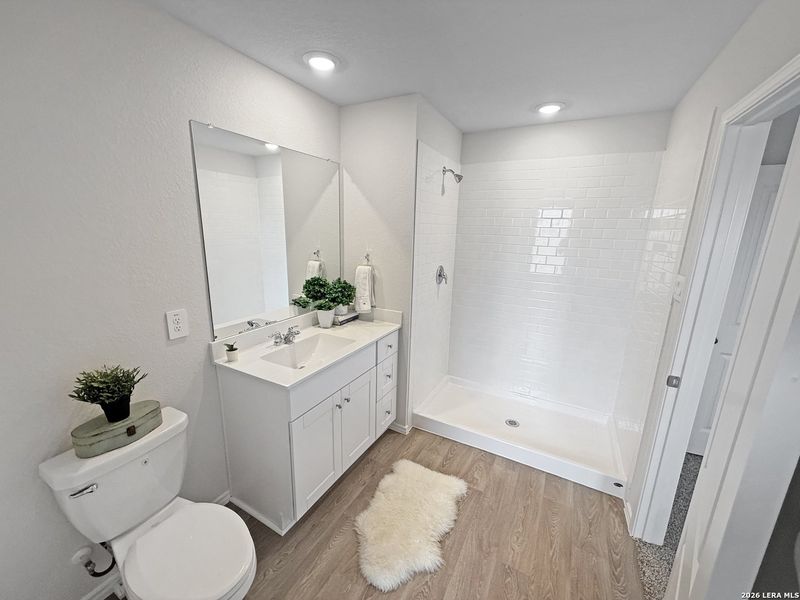 Furnished interior view inside a new home in Spring Valley, New Braunfels (Image 12).