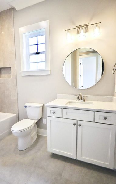 Furnished interior view inside a new home in Creekside, Cleveland (Image 29). Furnished interior view inside a new home in Creekside, Cleveland (Image 29).