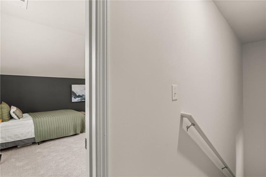 Furnished interior view inside a new home in Walden Park - The Retreat, Jonesboro (Image 16).