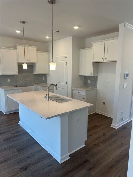 Furnished interior view inside a new home in Meece Townhomes, Easley (Image 7).