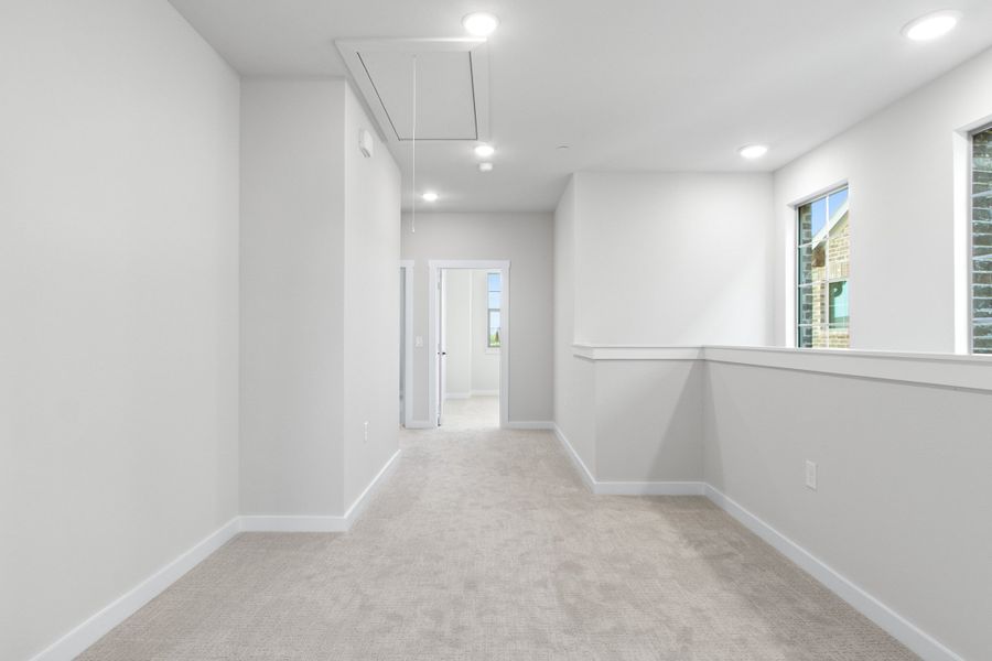 Spacious, unfurnished interior of a new home in The Tribute, The Colony (Image 24). Spacious, unfurnished interior of a new home in The Tribute, The Colony (Image 24).