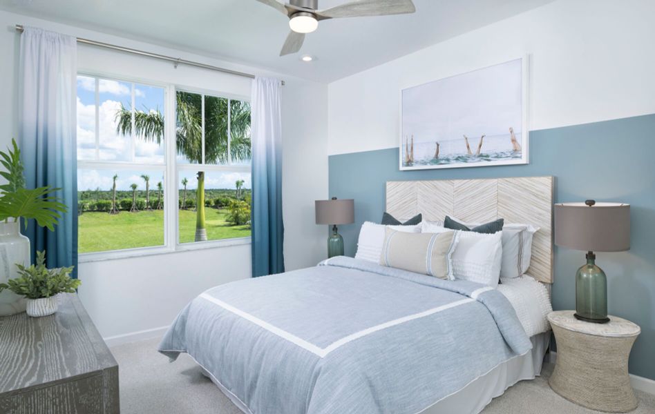 Representative furnished interior of a home built from the Rowan by Mattamy Homes in Tradition, Port St. Lucie (Image 16).