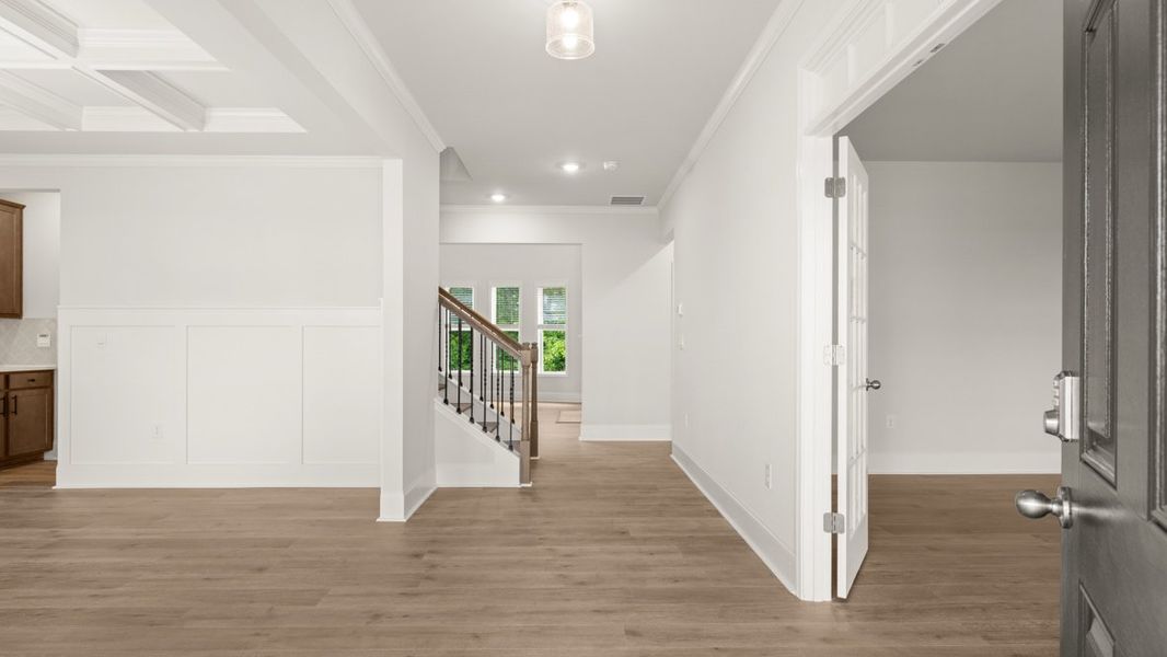 Spacious, unfurnished interior of a new home in Thalley Creek Estates, Cumming (Image 15). Spacious, unfurnished interior of a new home in Thalley Creek Estates, Cumming (Image 15).