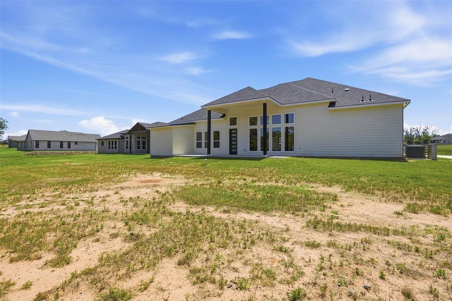 Nearly an acre lot