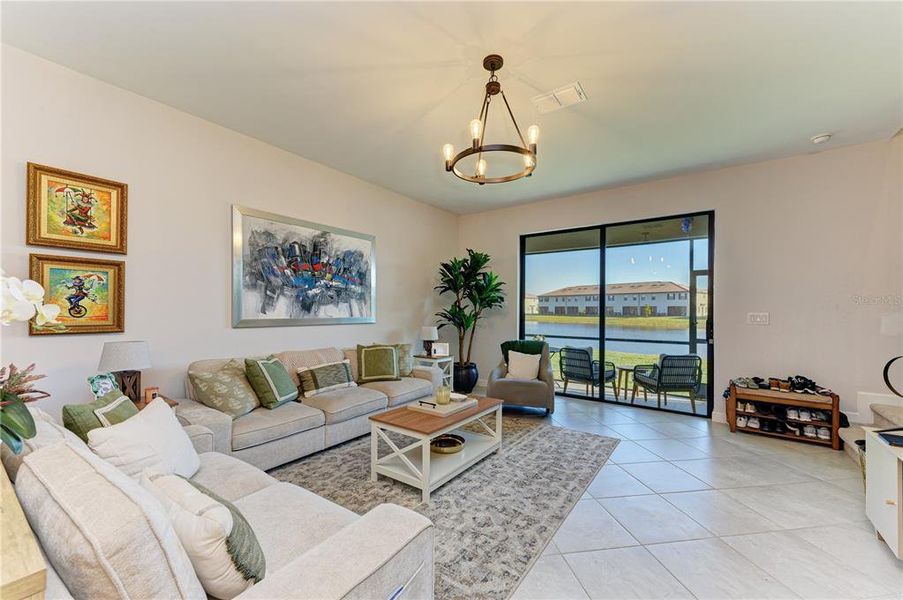 Furnished interior view inside a new home in , Bradenton (Image 11).