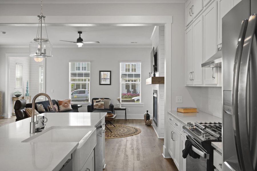Furnished interior view inside a new home in Midtown at Nexton, Summerville (Image 13).