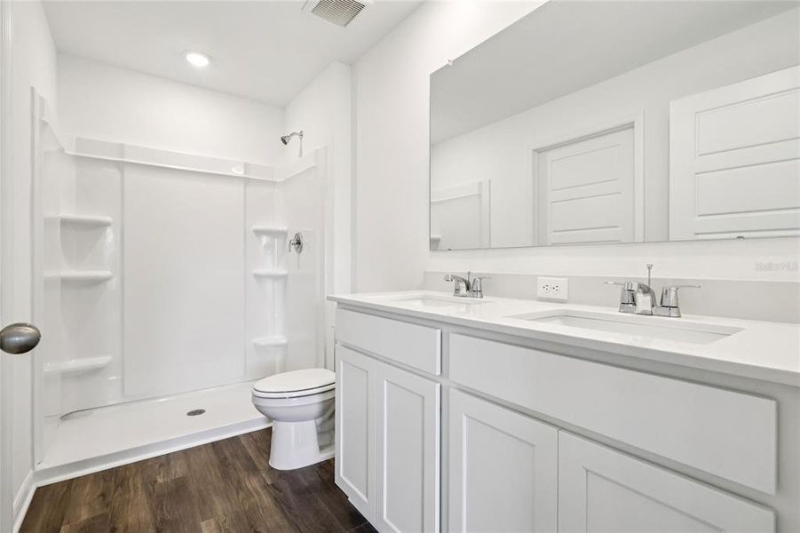 Furnished interior view inside a new home in Leoma's Landing, Lake Wales (Image 4).