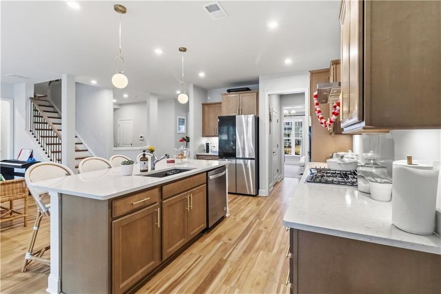 Furnished interior view inside a new home in Everton, Peachtree City (Image 27).
