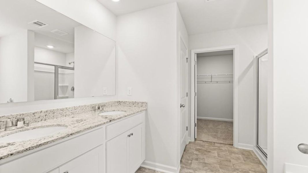Furnished interior view inside a new home in Parkside at Carter Grove, Cartersville (Image 7).