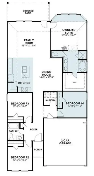2D floor plan layout of this home in Ambrose, La Marque, TX (Image 4). 2D floor plan layout of this home in Ambrose, La Marque, TX (Image 4).