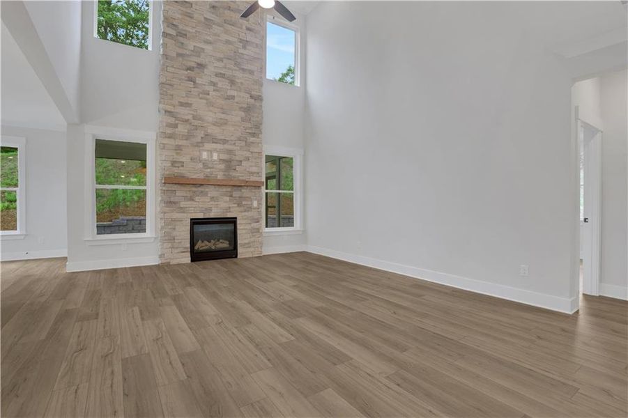 Spacious, unfurnished interior of a new home in Arbor West, Dawsonville (Image 51).