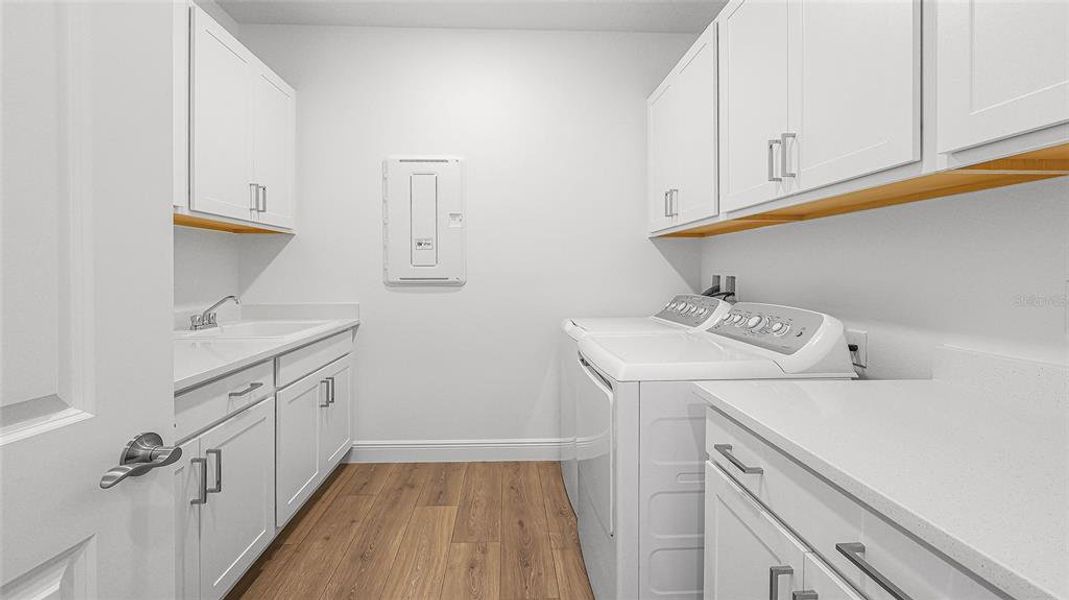 Furnished interior view inside a new home in Woodland Preserve, Parrish (Image 16).