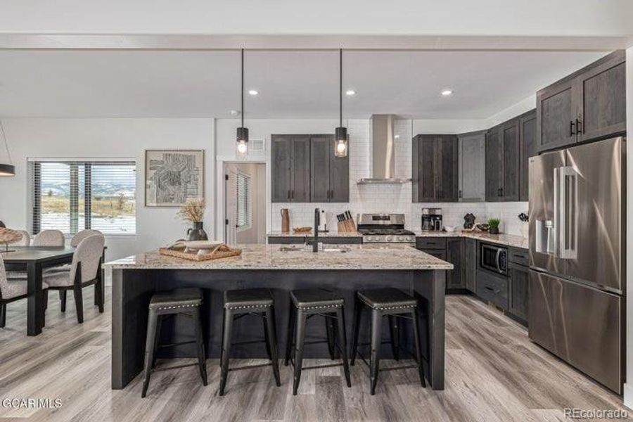 Furnished interior view inside a new home in , Granby (Image 15).