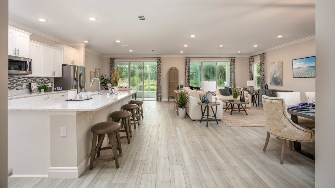 Representative furnished interior of a home built from the Naples by Maronda Homes in Royal Highlands, Brooksville (Image 11).