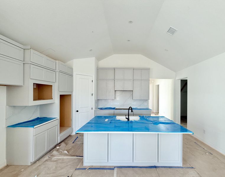 Furnished interior view inside a new home in Persimmon, Buda (Image 4).