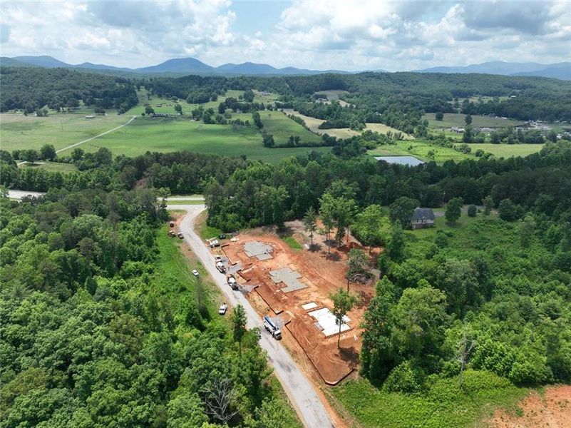 Site preparation for new homesites in Blue Mountain Creek, Morganton (Image 20).