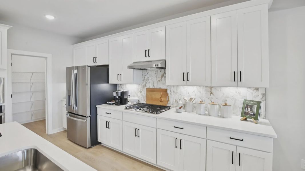 Furnished interior view inside a new home in Cottages of Bearwood, Mount Pleasant (Image 20).