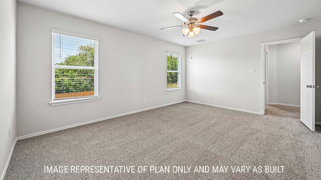 Spacious, unfurnished interior of a new home in Creekside Hills, Copperas Cove (Image 19). Spacious, unfurnished interior of a new home in Creekside Hills, Copperas Cove (Image 19).
