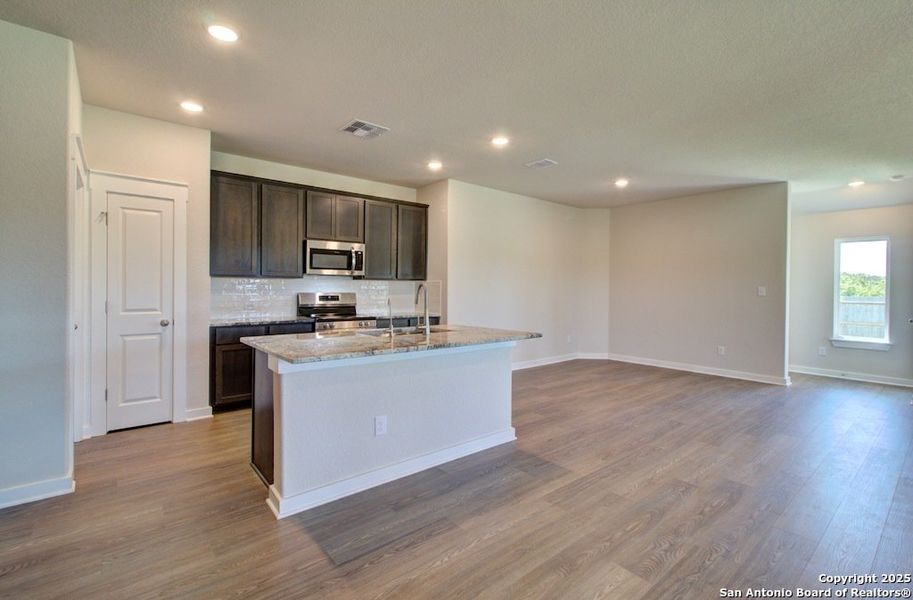 Furnished interior view inside a new home in Cloud Country, New Braunfels (Image 7).