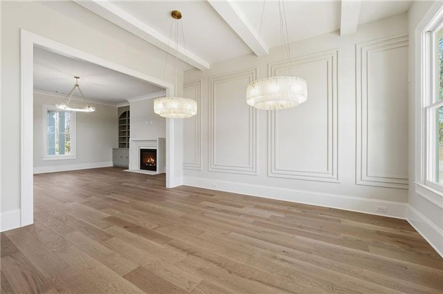 Spacious, unfurnished interior of a new home in , Marietta (Image 28).