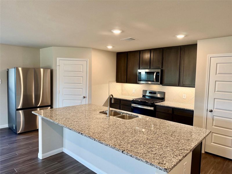 Furnished interior view inside a new home in Charleston Heights, Rosharon (Image 5).