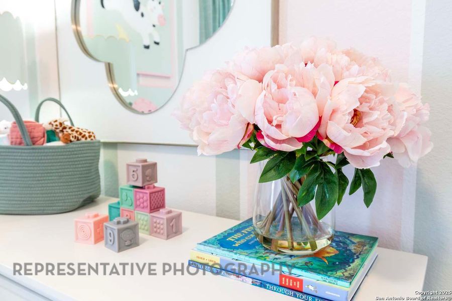 Close-up of interior finishes inside a home in Prominence, San Antonio (Image 20).