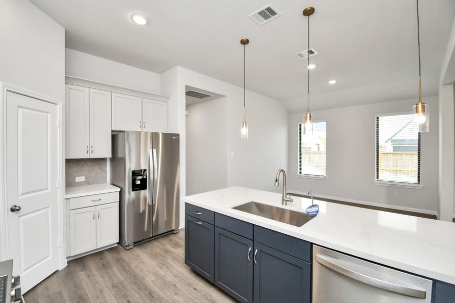 Furnished interior view inside a new home in Arabella on the Prairie: Premier Collection, Richmond (Image 16).