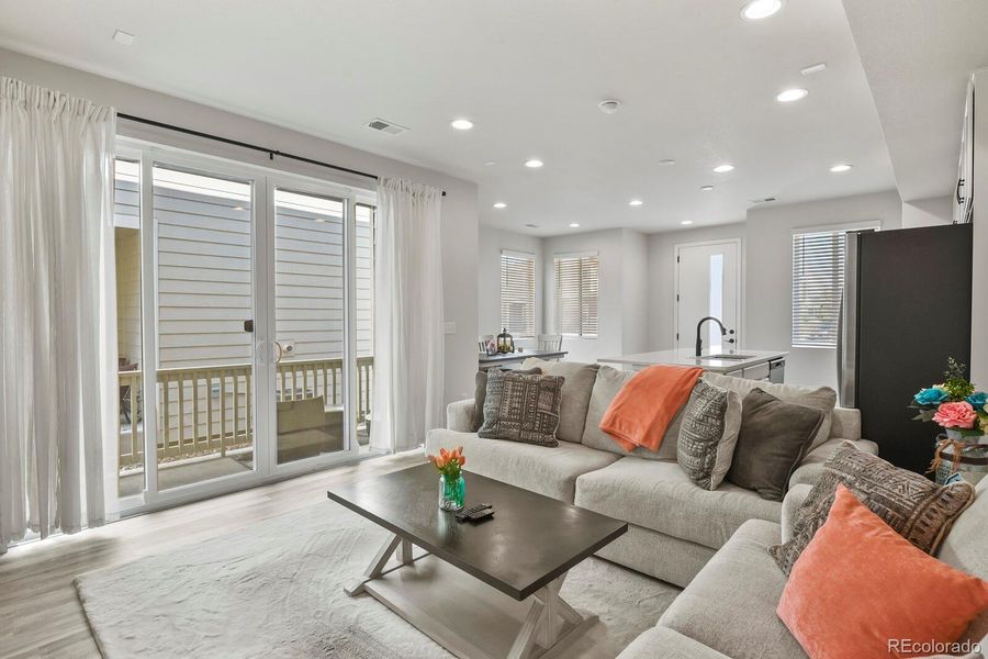 Furnished interior view inside a new home in , Frederick (Image 12).