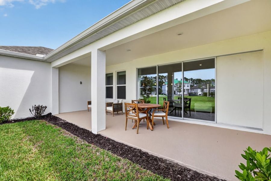 Representative exterior details of a home built from the Abaco by Taylor Morrison in Ardisia Park, New Smyrna Beach (Image 33).