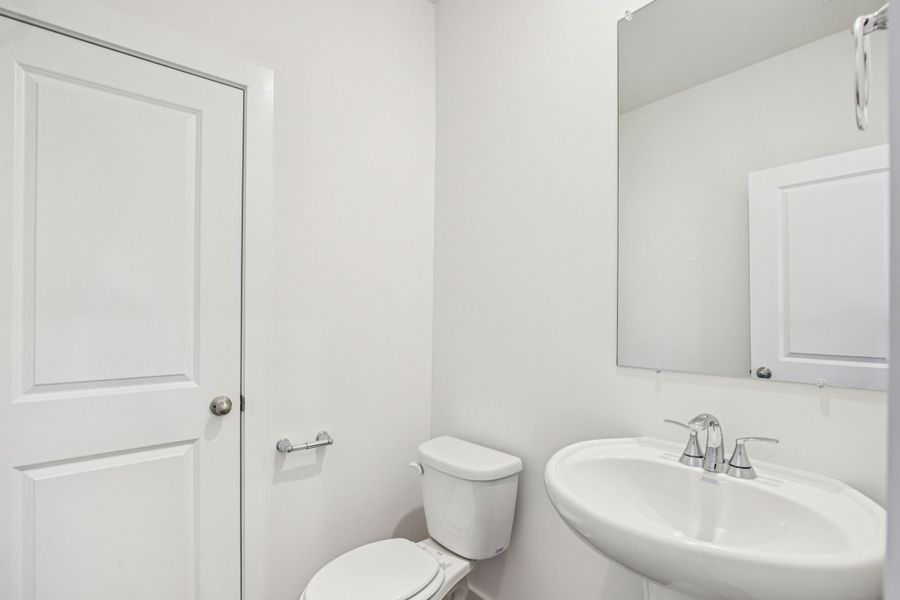 Furnished interior view inside a new home in Greystone - Highland Townhomes, Smyrna (Image 7).