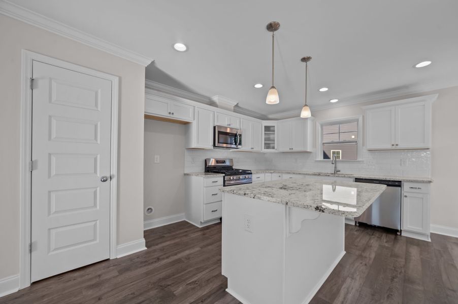 Furnished interior view inside a new home in Arbor Hills South, Greenville (Image 8). Furnished interior view inside a new home in Arbor Hills South, Greenville (Image 8).
