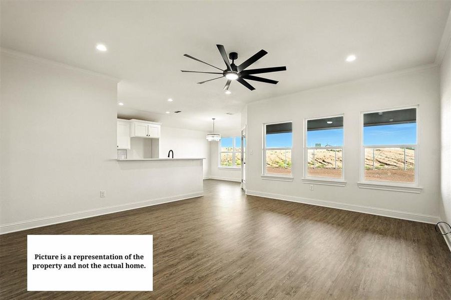 Spacious, unfurnished interior of a new home in , Abilene (Image 15).