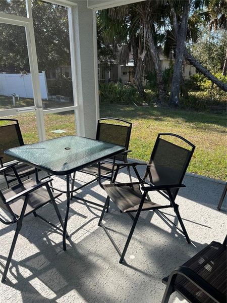 Exterior details and patio area of a home in , North Port (Image 3).