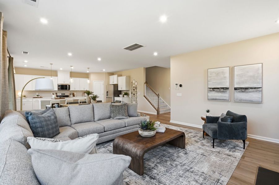 Sequoia Model great room