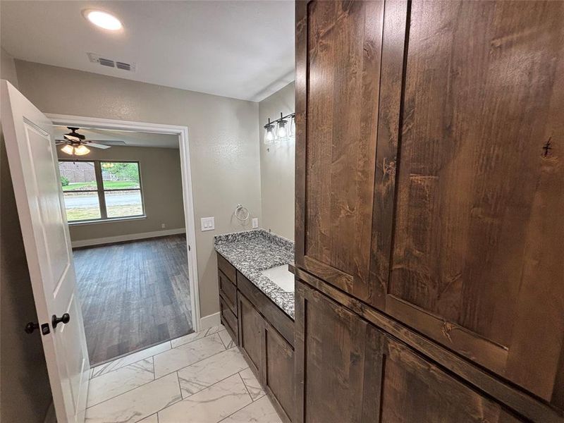 Furnished interior view inside a new home in , Bowie (Image 10).