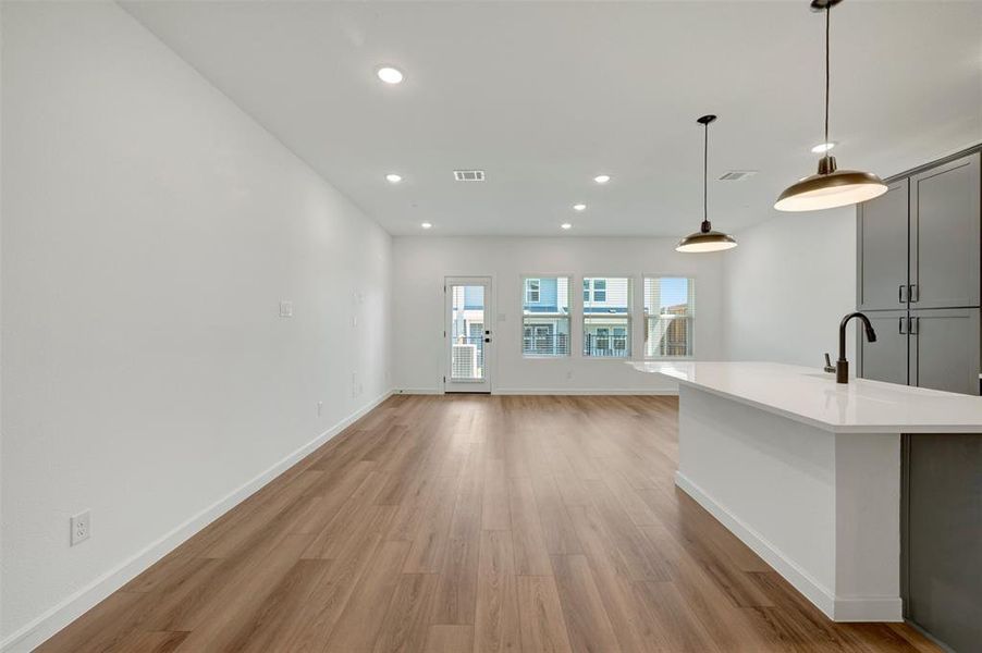 Spacious, unfurnished interior of a new home in Providence Commons, Providence Village (Image 23).