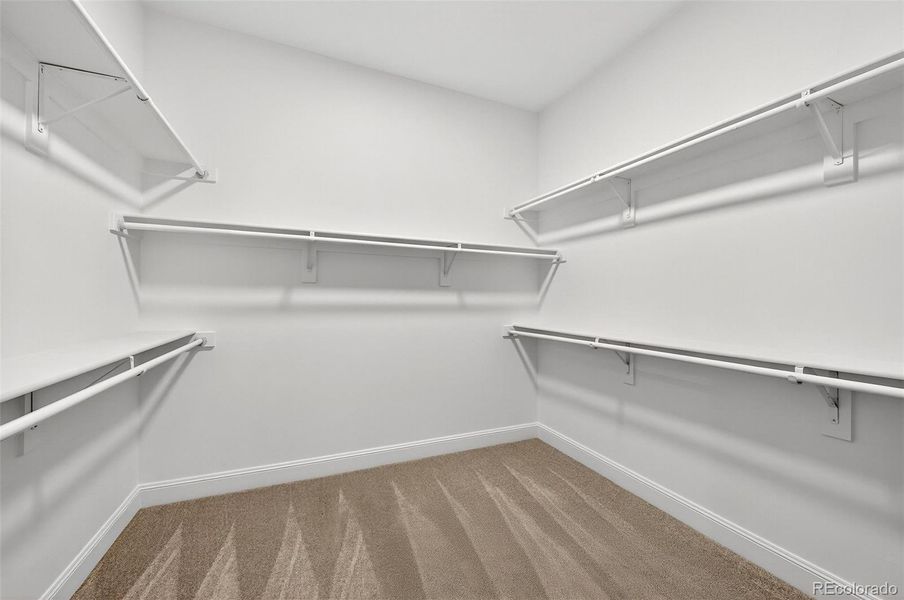 Primary Walk In Closet